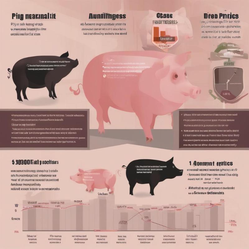 Các yếu tố ảnh hưởng đến lợi nhuận nuôi lợn thịt: Dịch bệnh, giá thức ăn chăn nuôi, giá lợn hơi