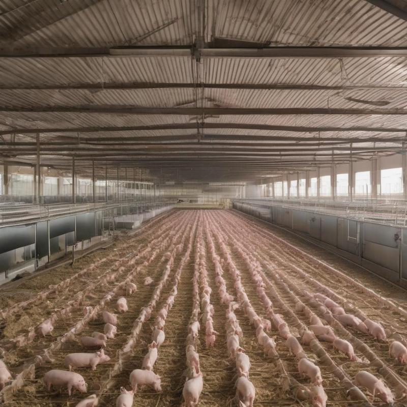 Chuồng trại hiện đại cho lợn nái: Đảm bảo vệ sinh và tăng năng suất