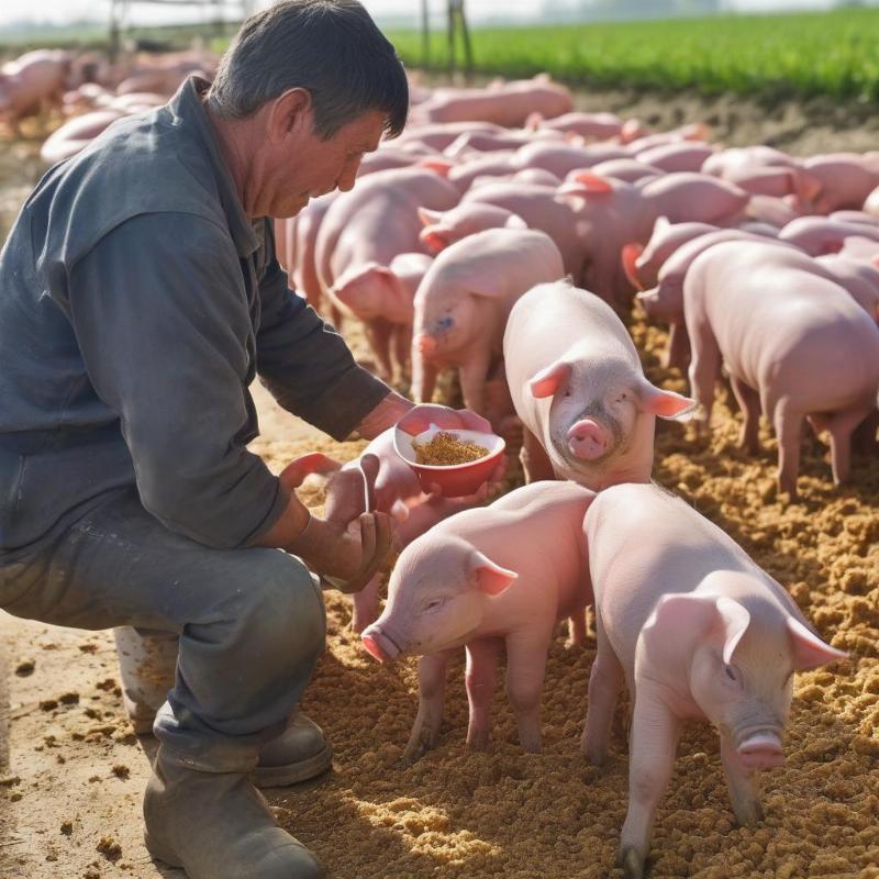 Chế độ dinh dưỡng cho heo con tách mẹ