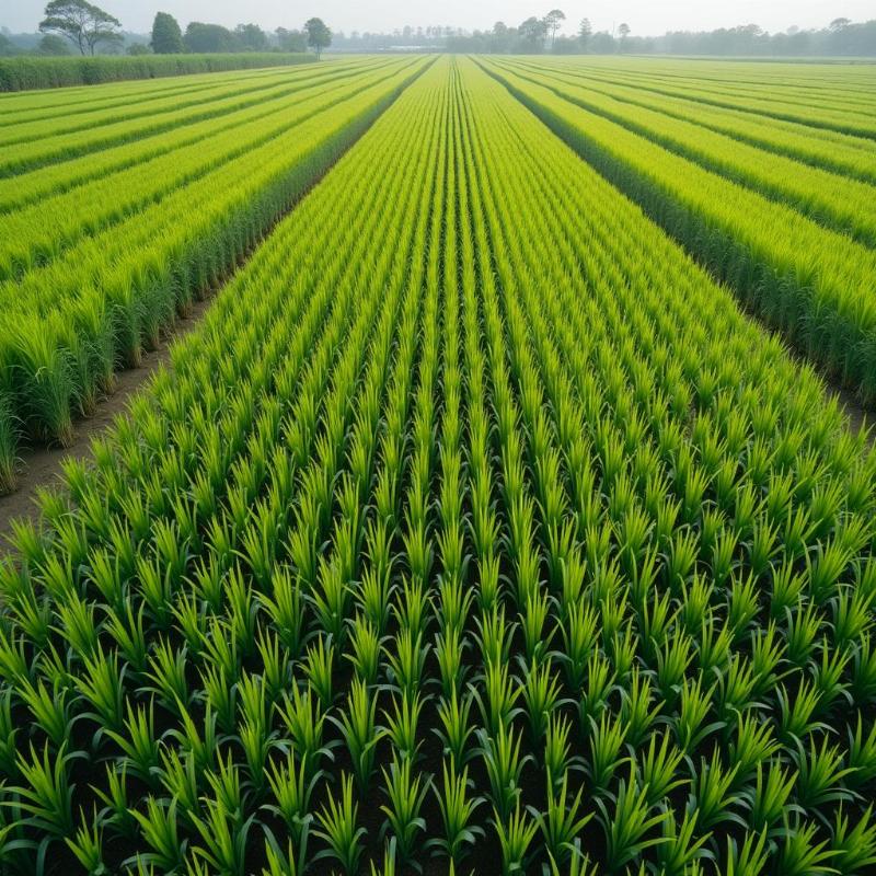 Cây từ bi trồng thương mại, sẵn sàng thu hoạch lá để bán, ảnh hưởng đến giá cây