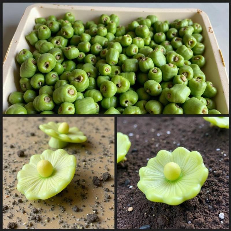 Hinh anh cac doan canh cay bim bip (manh cong) duoc cat de giam canh, nhan giong don gian va hieu qua cho nguoi moi bat dau trong trot.