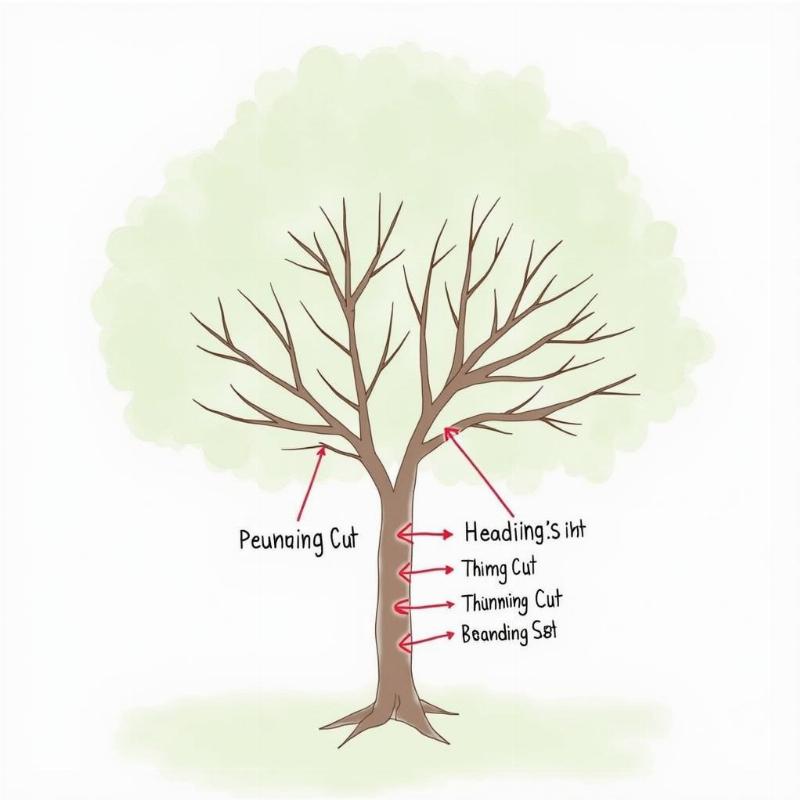 Hướng dẫn kỹ thuật cắt tỉa cây cherry giúp cây khỏe mạnh, ra hoa kết trái sai và dễ dàng thu hoạch quả