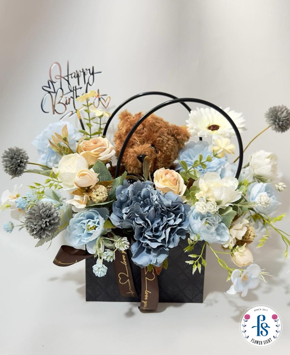 Mẫu hoa sinh nhật cho người lớn