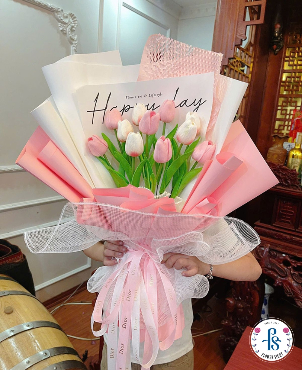 Mẫu hoa sinh nhật cho người lớn