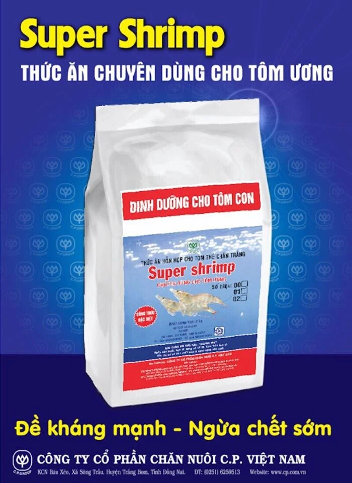 Bao bì đựng thức ăn thủy sản