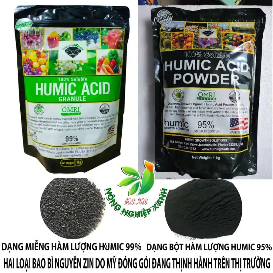 Bao bì phân bón Humic