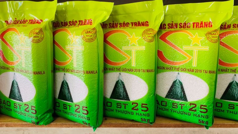 Túi hút chân không đựng gạo