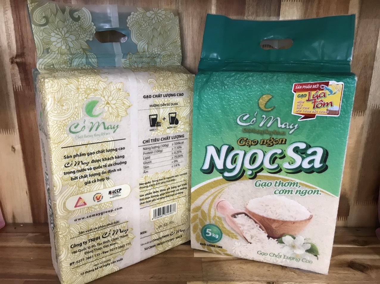 Túi hút chân không đựng gạo