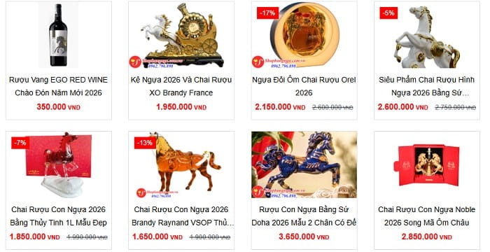 Shop Hàng Nga – Địa chỉ cung cấp rượu Ngựa chất lượng, chính hãng